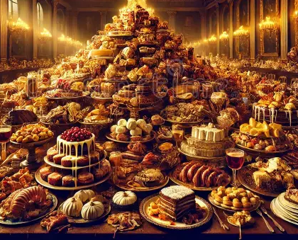 Pile-o-food